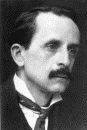 black and white photograph of J. M. Barrie