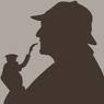 Sherlock Holmes silhouette