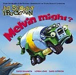 A color photo of the front cover of ‘Melvin Might?’ by Jon Scieszka.