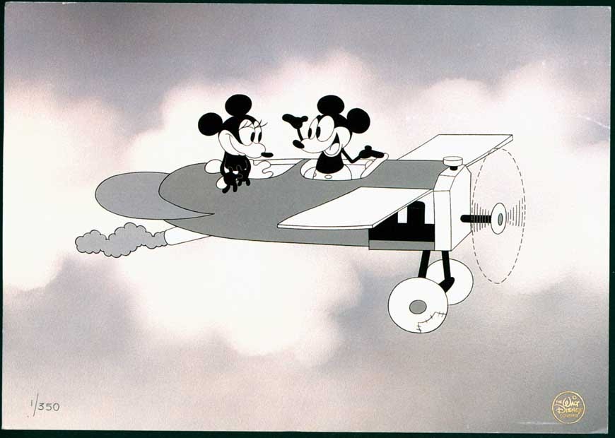 1928 In Presentation Case Mickey Mouse Plane Crazy Details about   2016  One Oz Silver