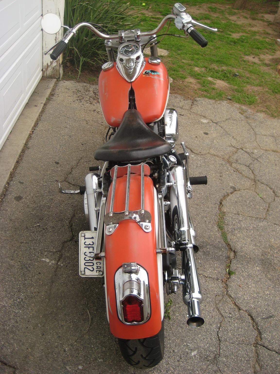 OldGoldGarageSale '76 Shovelhead for saleSOLD!