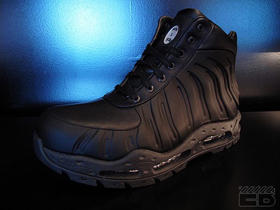 foamposite boots black