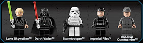 LEGO Star Wars set 10212 Imperial Shuttle Minifigures