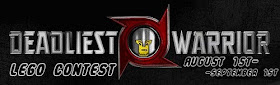 Deadliest LEGO Warrior Contest Logo