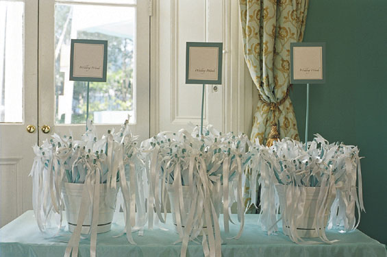 Fly Me To The Moon Trend Alert Wedding Sendoff With Ribbon Wands