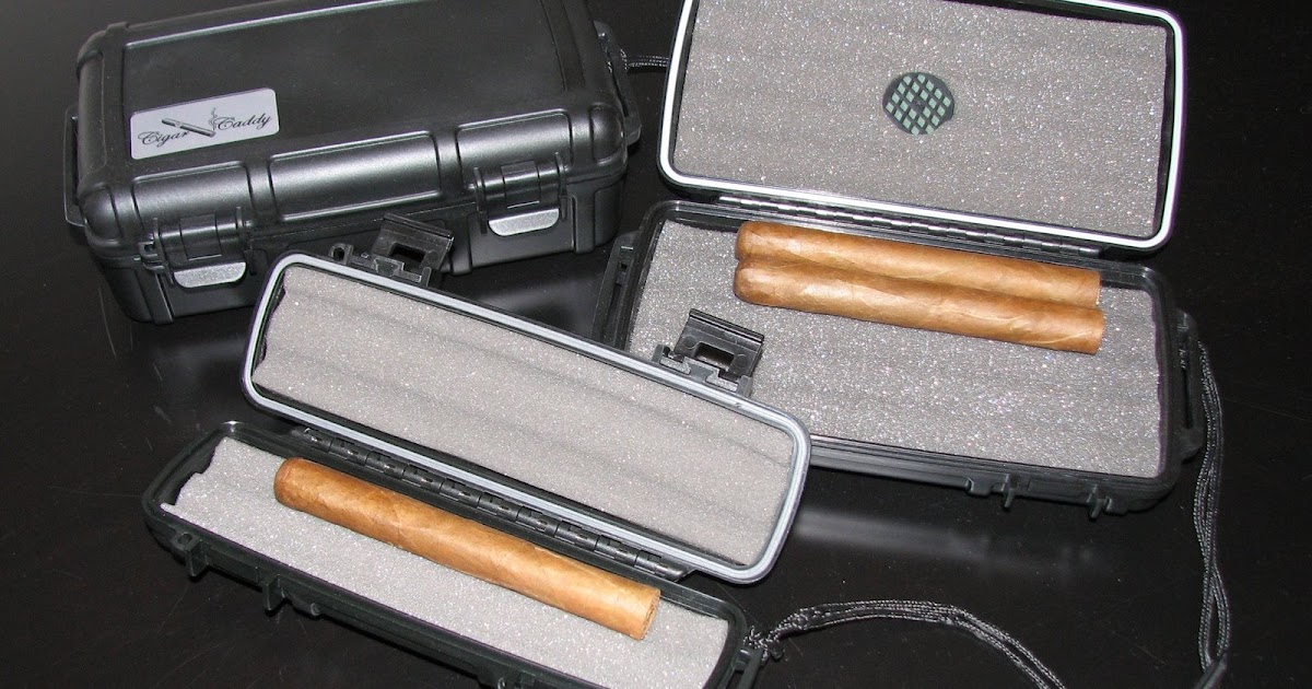 WORLD OF CIGARS Tested and Reviewed Cigar Caddy Travel Humidors