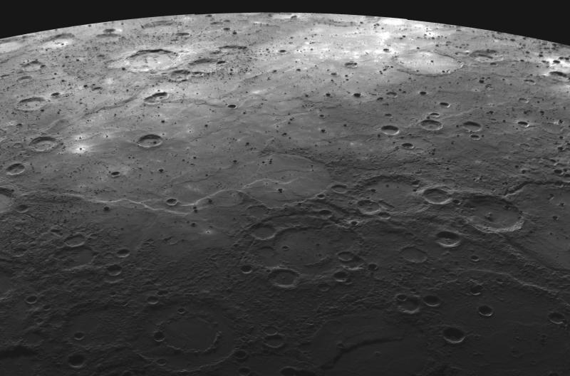 Close up of Mercury on