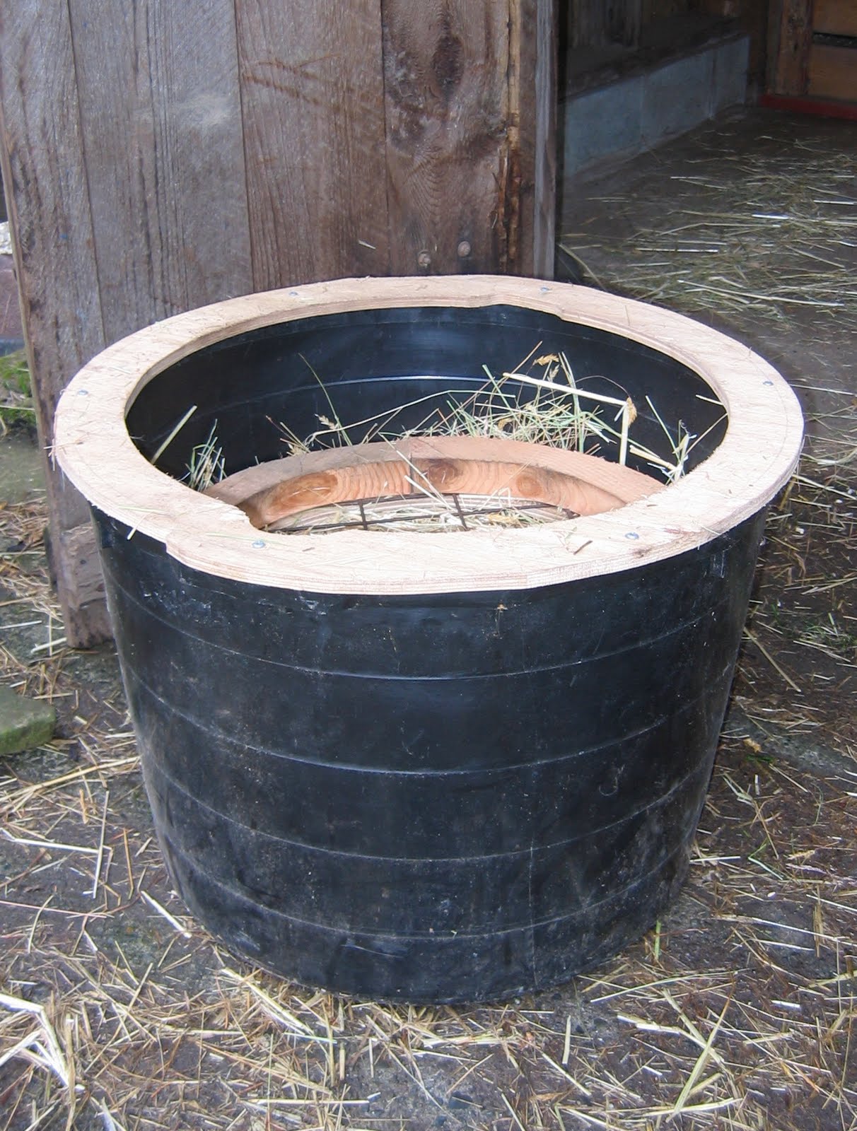 A Donkey Diary First Slow Feeder prototype