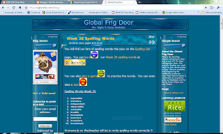 Web page global fridge door