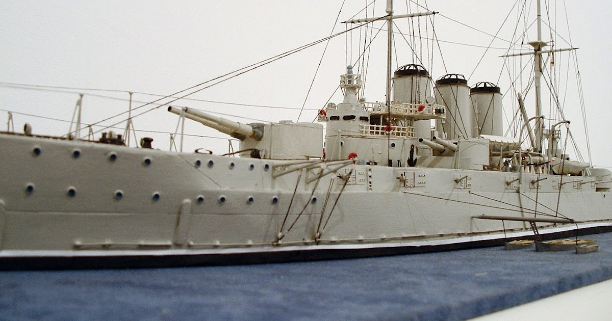 MODELSHIPS & WORLD IN SCALE Armoured cruiser "Rurik" (II)