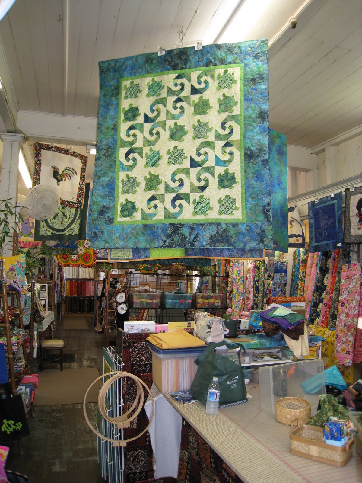 Tasty Travels... food talks, I listen Kapaia Stitchery (Lihue, Kauai