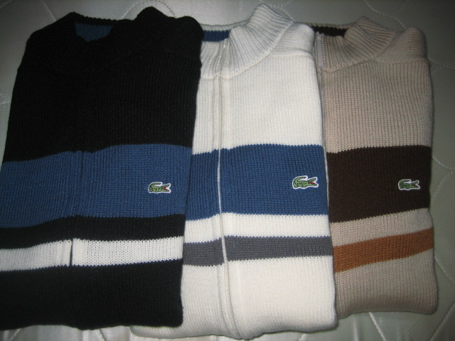 SWEATERS LACOSTE CON CIERRE