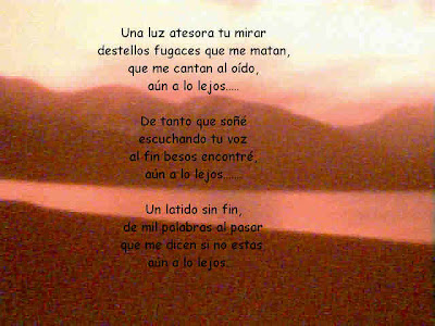 amor de lejos poemas