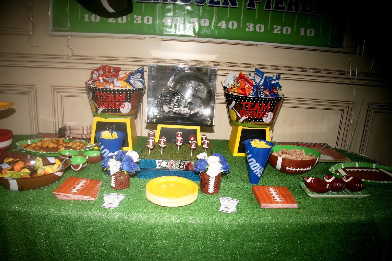 The J. Crew Lincoln's 1st and Down Birthday Party