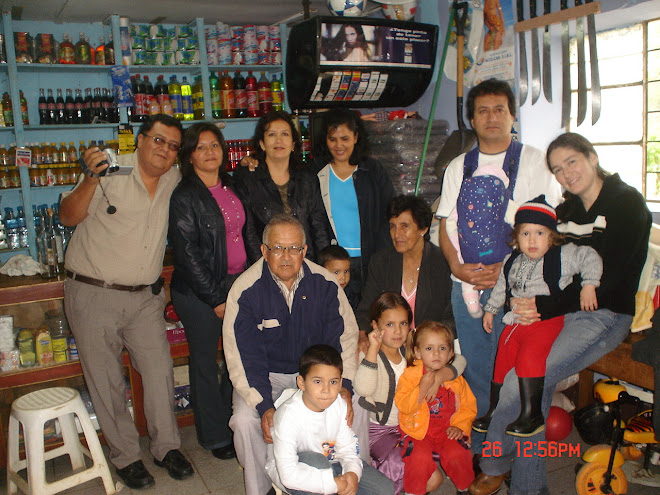La familia Zuñiga Paredes
