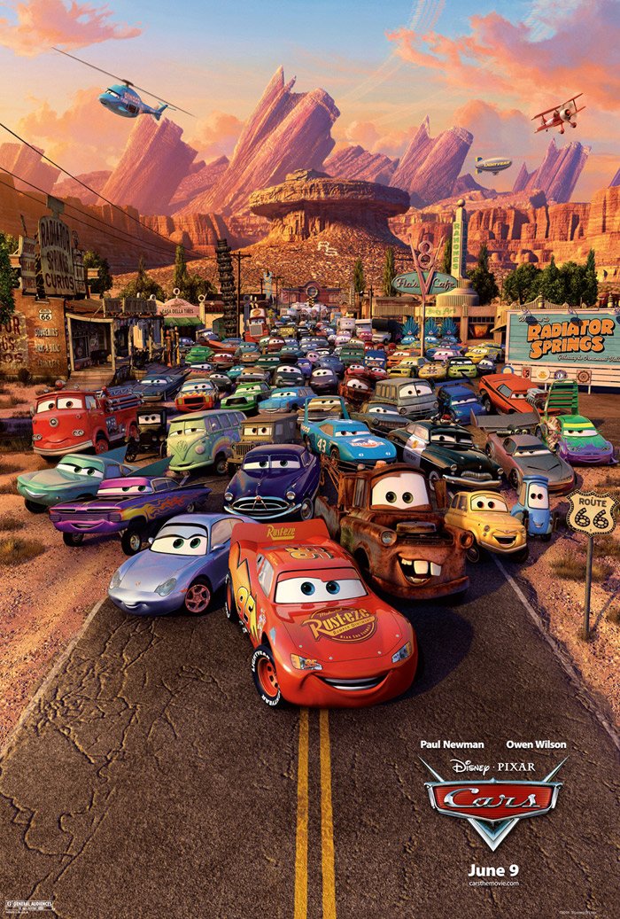 Picture from the movie 'Cars'