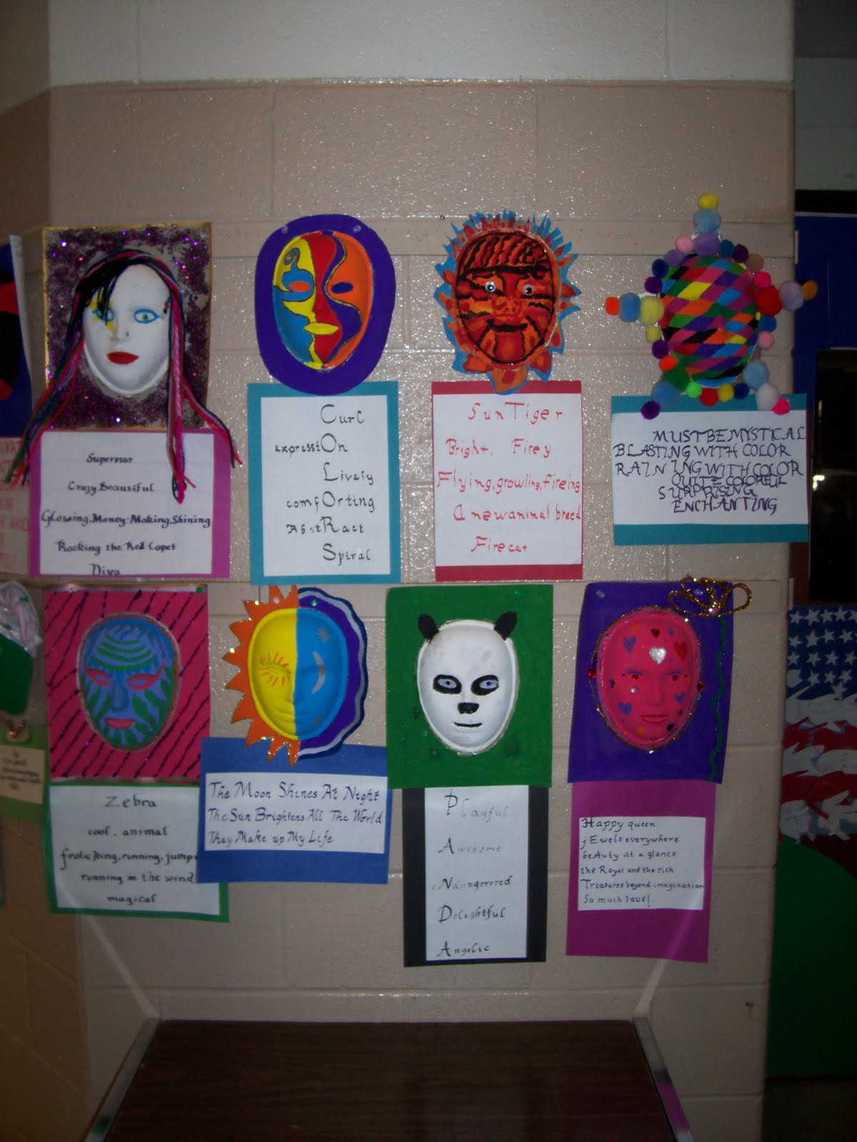 Mrs. er's Art Class Mask making and identity