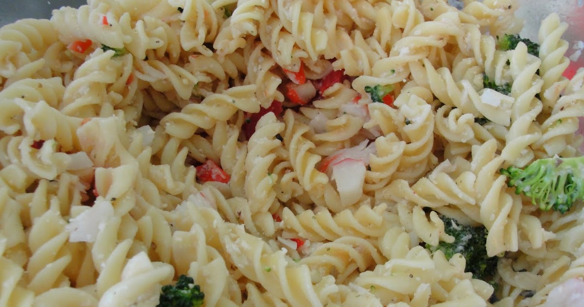 Taste Buds are the Best Buds Crab Pasta Salad YUM