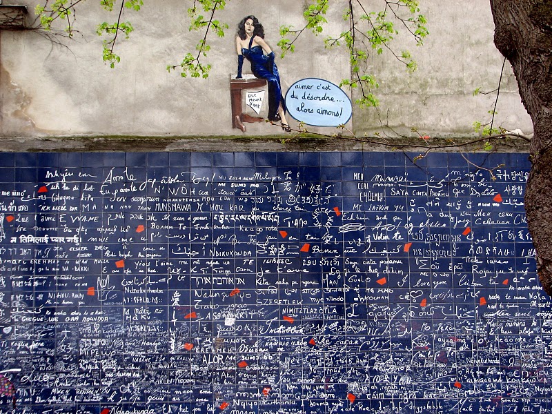 Through the French eye of design THE LOVE WALL OF PARIS