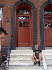 Op de stoep in Philly