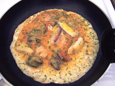 Seafood Omelet