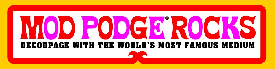 Mod Podge Rocks