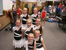 Alexis with her dance team "08"