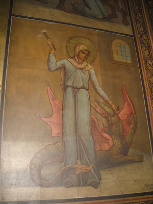 كنيسة الشهيدة مارينا باثينا - اليونان Thissio+martyrdom+icon2