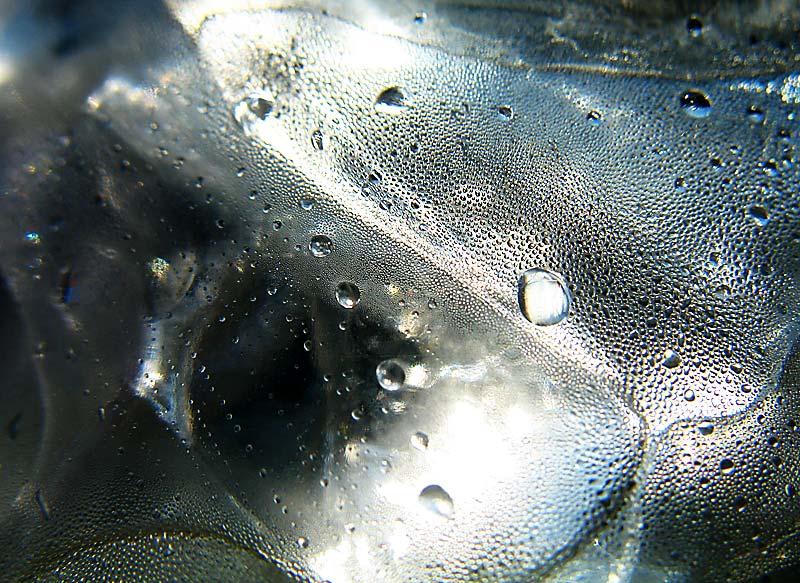 Ice in a plastic cup; click for previous post