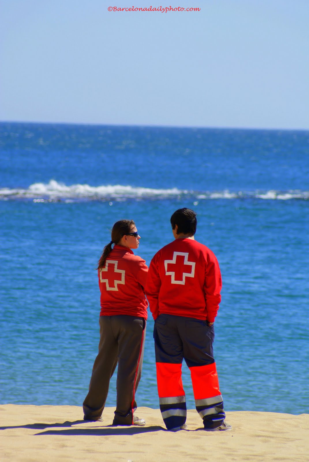 own kind of Baywatch here own kind of Baywatch here