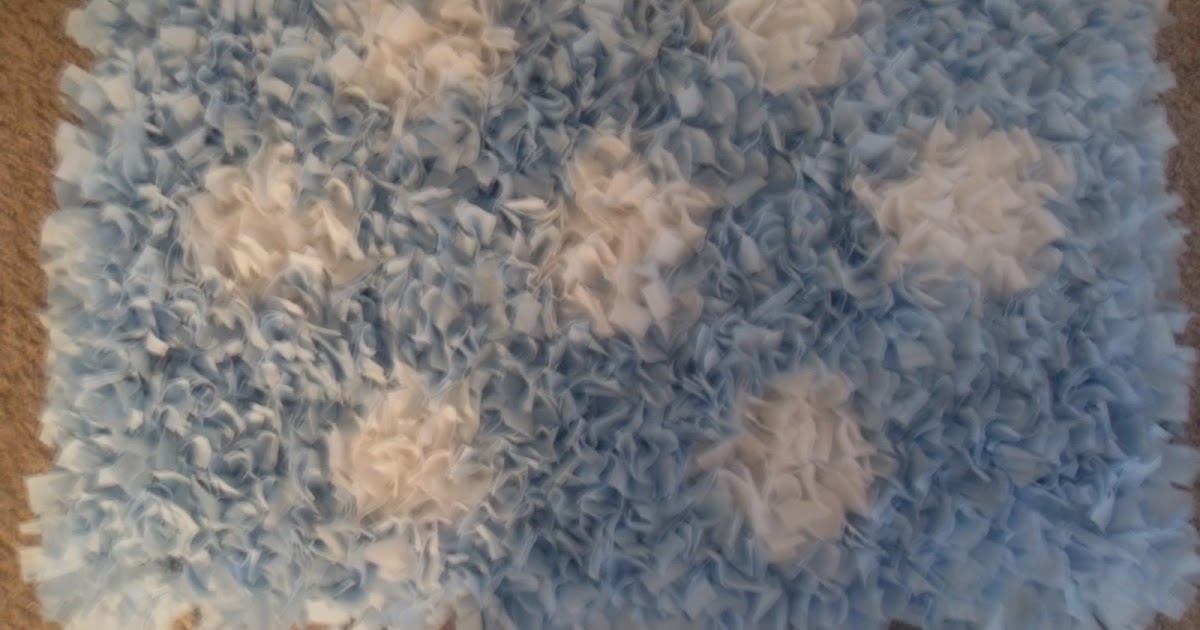 Sarah's NeverEnding Projects Shaggy Raggy Rug 2