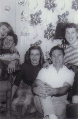 Mom and Dad with Friends, circa 1950