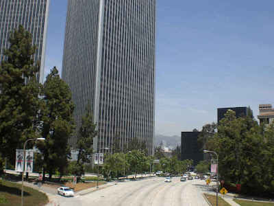 Olympic Boulevard Facing East - Century City