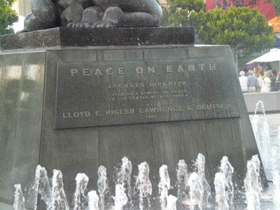 Peace on Earth Fountain - Bunker Hill - Downtown L.A.
