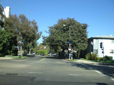 Sepulveda & Montana - Westwood Facing East on Montana