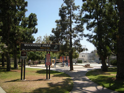 Woodbine Park in the Palms district of West Los Angeles