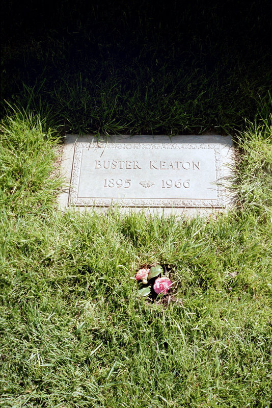 RIP Los Angles Celebrity Grave Comic & Filmmaker Buster Keaton 1966
