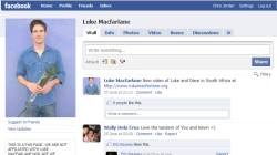 Luke Macfarlane fanpage on Facebook