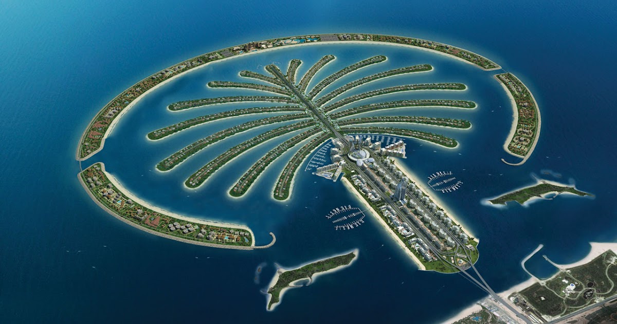 World All Famous Information Palm Island Artificial island in Dubai