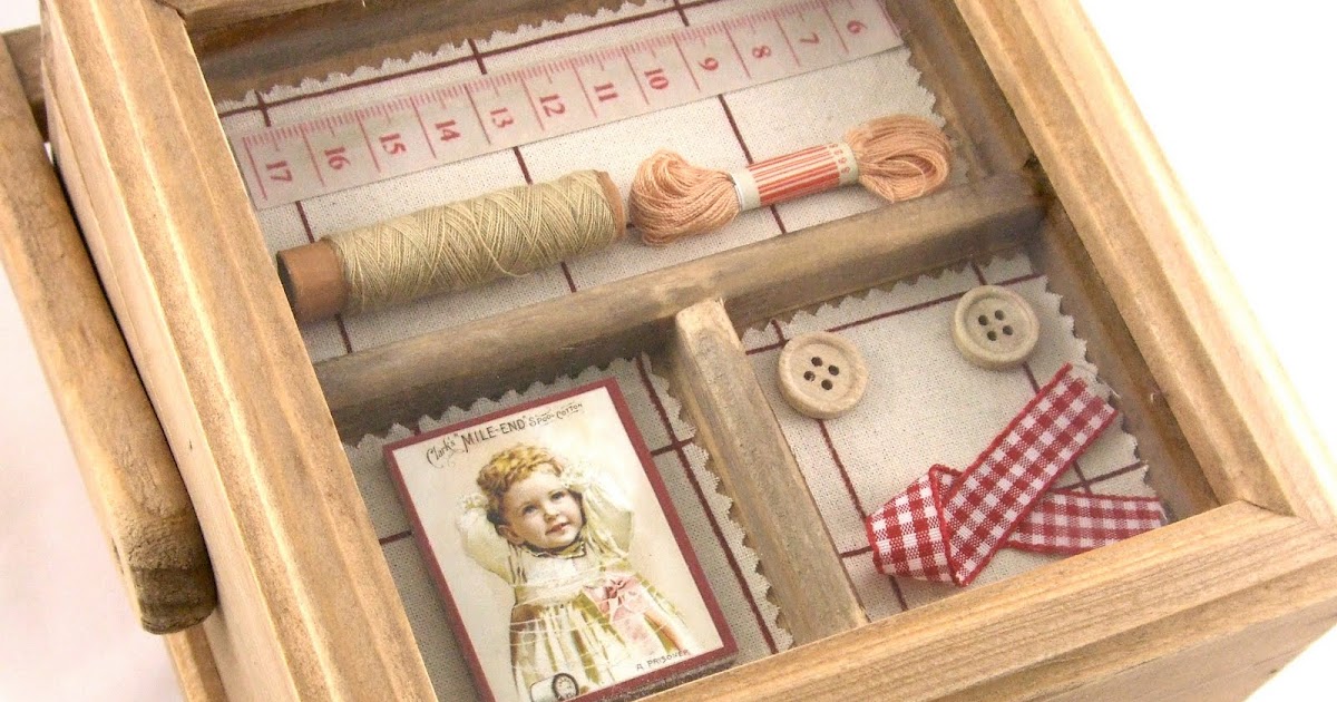 The Cloth Store Pretty Sewing Storage Boxes Now In.