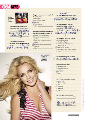 britney spears magazine