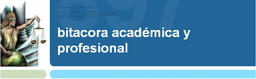 Bitacora Académica y Profesional
