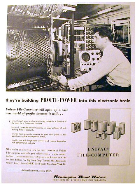 Hong Kong Enterprise UNIVAC II Main Console (Working!)