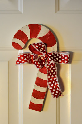 how to make wooden candy canes