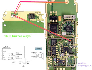 حل جديد مشكلة مايك نوكيا 1110،1600،6030- 100٪ 1600+buzzer+ways