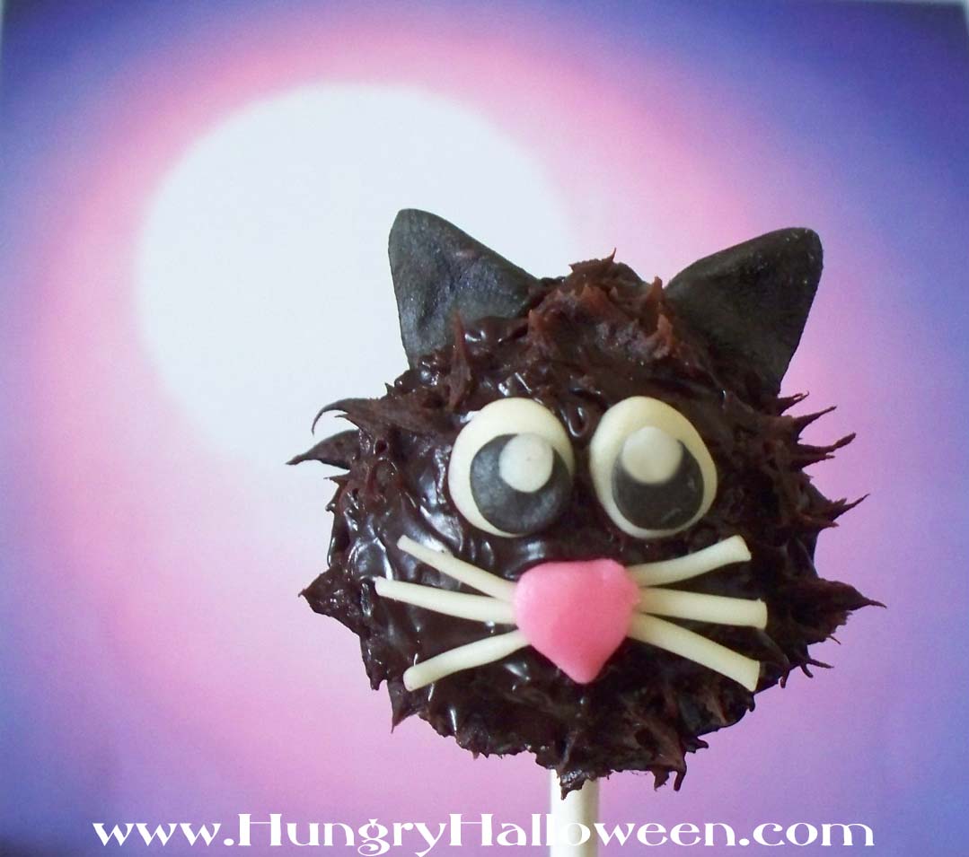 2 Piece Halloween Black Pink and White Adorable Cat Candy Treat Party Bowl