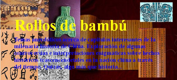 Rollos de bambú