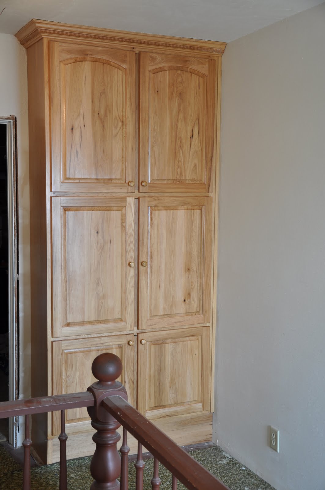 Hickory cabinets kitchen Rustic Hickory Cabinets