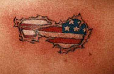 Tattoo design,Patriotic Tattoo