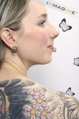 Young Tattoed Woman